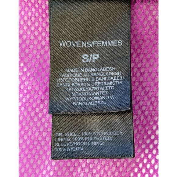 The North Face Nylon Purple Full Zip Hooded Jacket Size S - Picture 12 of 12